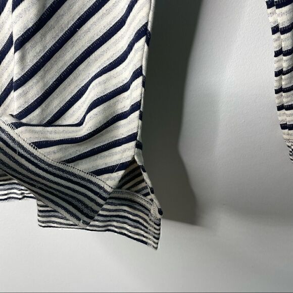 LA made navy striped long sleeve top, NWOT - Picture 6 of 11